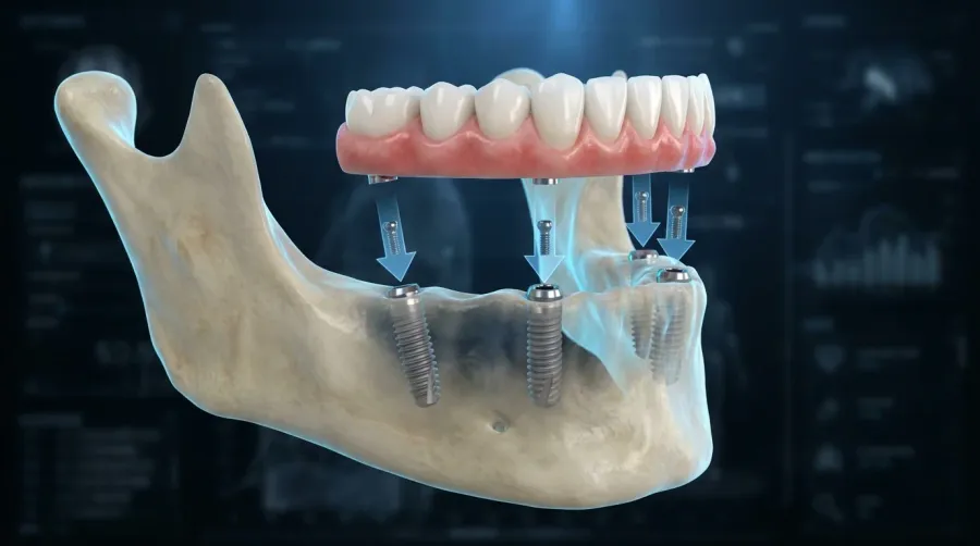 Protocolo — prótese fixa sobre implantes
